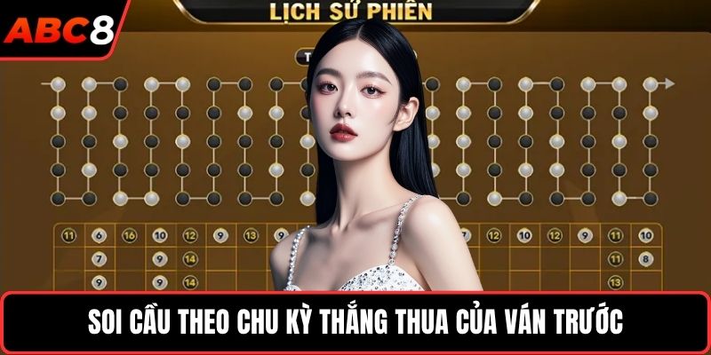 Soi cầu theo chu kỳ thắng thua của ván trước